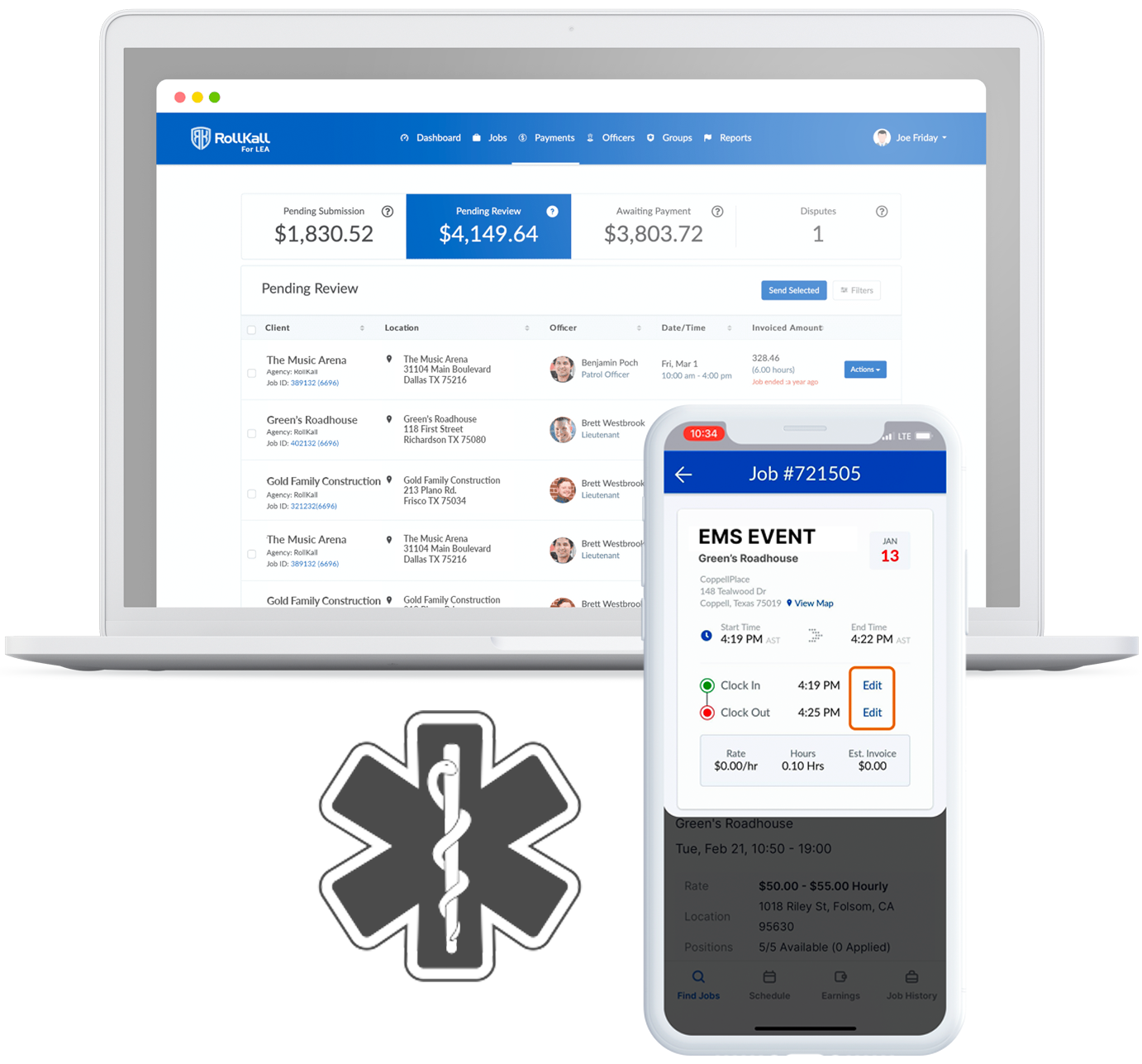 Off-Duty Management Scheduling Software For Fire/Rescue And EMTs | RollKall